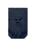 Sac à dos enroulable personnalisé 390 gr/m² KAMET Matières : coton recyclé Couleurs : bleu marine impression haute définition