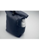 Sac à dos enroulable personnalisé 390 gr/m² KAMET Matières : coton recyclé Couleurs : bleu marine cadeau collaborateur premium