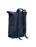 Sac à dos enroulable personnalisé 390 gr/m² KAMET Matières : coton recyclé Couleurs : bleu marine cadeau client original
