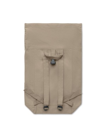 Sac à dos enroulable personnalisé 390 gr/m² KAMET Matières : coton recyclé Couleurs : kaki cadeau entreprise pas cher