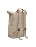 Sac à dos enroulable personnalisé 390 gr/m² KAMET Matières : coton recyclé Couleurs : kaki impression logo haute qualité