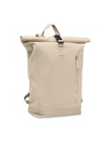 Sac à dos enroulable personnalisé 390 gr/m² KAMET Matières : coton recyclé Couleurs : beige cadeau entreprise pas cher
