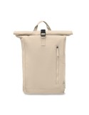 Sac à dos enroulable personnalisé 390 gr/m² KAMET Matières : coton recyclé Couleurs : beige accessoire événementiel unique