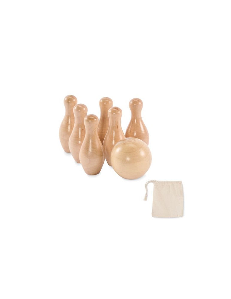 Mini jeu de quilles en pin BOLITO