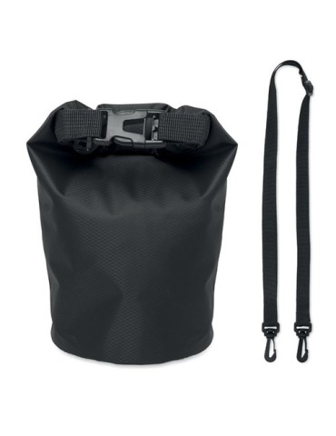 Sac étanche  1,5L 210T RPET BOLSAIBLE Matières : PET recyclé Couleurs : noir personnalisation rapide en France