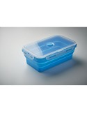 Lunchbox pliable  en silicone KOLAPSO Matières : silicone Couleurs : bleu bébé accessoire événementiel unique