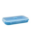 Lunchbox pliable  en silicone KOLAPSO Matières : silicone Couleurs : bleu bébé cadeau client original