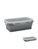 Lunchbox pliable  en silicone KOLAPSO Matières : silicone Couleurs : pierre cadeau entreprise pas cher