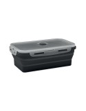 Lunchbox pliable  en silicone KOLAPSO Matières : silicone Couleurs : noir livraison express 24h 48h