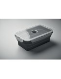 Lunchbox pliable  en silicone KOLAPSO Matières : silicone Couleurs : noir goodies entreprise design
