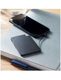 Powerbank magnétique  2500 mAh SLIMPO Matières : ABS Couleurs : noir impression haute définition