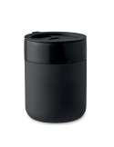 Gobelet en céramique personnalisé 330 ml QERAM Matières : grès Couleurs : noir