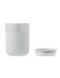 Gobelet en céramique personnalisé 330 ml QERAM Matières : grès Couleurs : blanc goodies personnalisé en stock