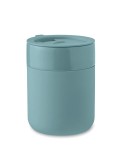 Gobelet en céramique personnalisé 330 ml QERAM Matières : grès Couleurs : bleu pétrole impression haute définition
