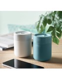 Gobelet en céramique personnalisé 330 ml QERAM Matières : grès Couleurs : bleu pétrole cadeau client original