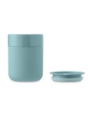 Gobelet en céramique personnalisé 330 ml QERAM Matières : grès Couleurs : bleu pétrole personnalisable avec votre logo