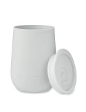 Gobelet double paroi  300 ml GO Matières : polypropylène (PP) Couleurs : blanc personnalisation rapide en France