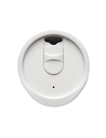 Gobelet double paroi  300 ml GO Matières : polypropylène (PP) Couleurs : blanc personnalisation sur mesure