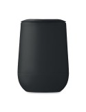 Gobelet double paroi  300 ml GO Matières : polypropylène (PP) Couleurs : noir objet promotionnel éco-responsable