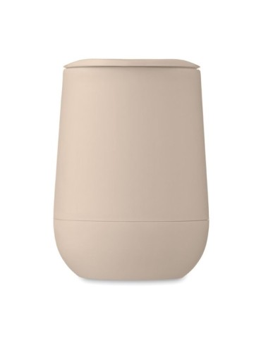 Gobelet double paroi  300 ml GO Matières : polypropylène (PP) Couleurs : beige impression haute définition