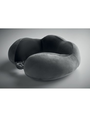 Oreiller de voyage en mousse personnalisé HEDREST Matières : polypropylène (PP) Couleurs : pierre objet promotionnel éco-respons