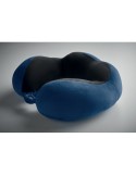 Oreiller de voyage en mousse personnalisé HEDREST Matières : polypropylène (PP) Couleurs : bleu objet publicitaire robuste