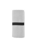 Serviette microfibre double face publicitaire  WAXOFF Matières : PET Couleurs : gris accessoire événementiel unique