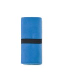 Serviette microfibre double face publicitaire  WAXOFF Matières : PET Couleurs : bleu personnalisation rapide en France