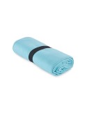 Serviette microfibre double face publicitaire  WAXOFF Matières : PET Couleurs : turquoise impression haute définition