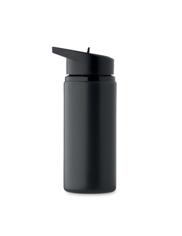 Bouteille simple paroi publicitaire 500 ml SPOT Couleurs : noir Matières : acier inoxydable recyclé 2