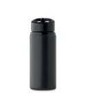 Bouteille simple paroi publicitaire 500 ml SPOT Couleurs : noir Matières : acier inoxydable recyclé cadeau entreprise pas cher