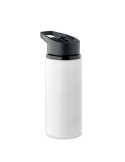 Bouteille simple paroi publicitaire 500 ml SPOT Couleurs : blanc Matières : acier inoxydable recyclé personnalisation rapide en 
