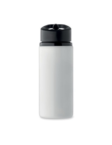 Bouteille simple paroi publicitaire 500 ml SPOT Couleurs : blanc Matières : acier inoxydable recyclé goodies publicitaire événem