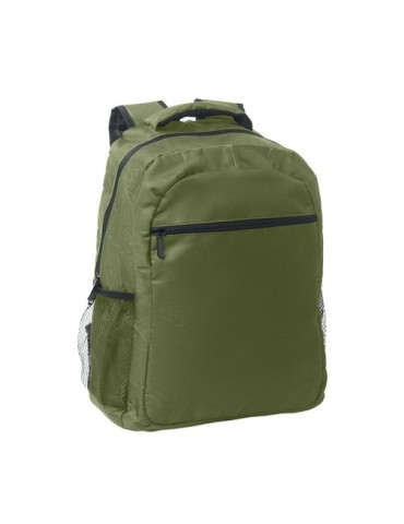 Sac à dos  personnalisé pour ordinateur 15" PUTER / TOPPER Matières : PET recyclé Couleurs : vert armée goodies publicitaire évé