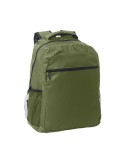 Sac à dos  personnalisé pour ordinateur 15" PUTER / TOPPER Matières : PET recyclé Couleurs : vert armée goodies publicitaire évé