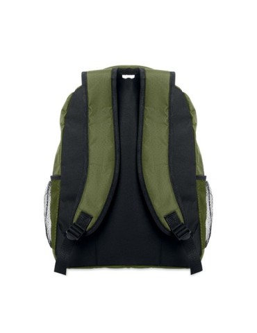 Sac à dos  personnalisé pour ordinateur 15" PUTER / TOPPER Matières : PET recyclé Couleurs : vert armée accessoire événementiel 