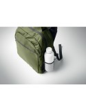 Sac à dos  personnalisé pour ordinateur 15" PUTER / TOPPER Matières : PET recyclé Couleurs : vert armée cadeau client original