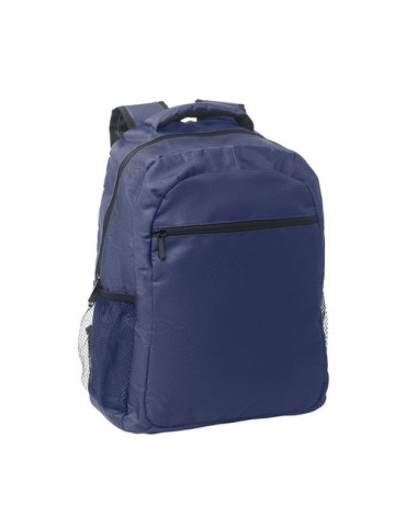 Sac à dos  personnalisé pour ordinateur 15" PUTER / TOPPER Matières : PET recyclé Couleurs : bleu cadeau entreprise pas cher
