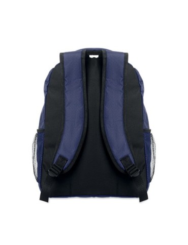 Sac à dos  personnalisé pour ordinateur 15" PUTER / TOPPER Matières : PET recyclé Couleurs : bleu goodies entreprise design