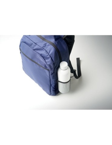 Sac à dos  personnalisé pour ordinateur 15" PUTER / TOPPER Matières : PET recyclé Couleurs : bleu objet publicitaire robuste