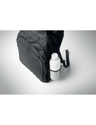 Sac à dos  personnalisé pour ordinateur 15" PUTER / TOPPER Matières : PET recyclé Couleurs : noir impression logo haute qualité