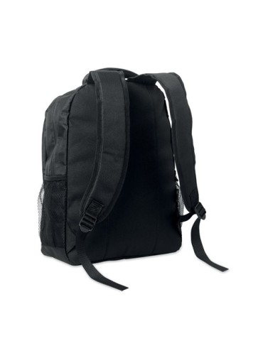 Sac à dos  personnalisé pour ordinateur 15" PUTER / TOPPER Matières : PET recyclé Couleurs : noir personnalisation sur mesure