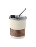 Gobelet publicitaire simple paroi 260 ml MATE Couleurs : beige Matières : acier inoxydable recyclé