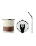 Gobelet publicitaire simple paroi 260 ml MATE Couleurs : beige Matières : acier inoxydable recyclé personnalisation rapide en Fr