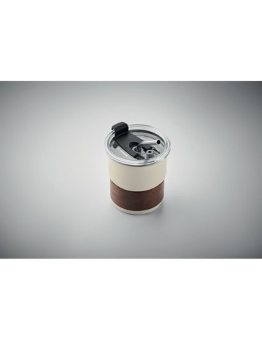 Gobelet publicitaire simple paroi 260 ml MATE Couleurs : beige Matières : acier inoxydable recyclé objet promo petit budget