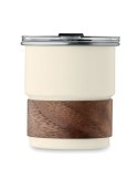 Gobelet publicitaire simple paroi 260 ml MATE Couleurs : beige Matières : acier inoxydable recyclé marquage laser ultra précis