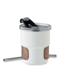 Gobelet publicitaire simple paroi 260 ml MATE Couleurs : blanc Matières : acier inoxydable recyclé livraison express 24h 48h
