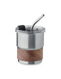 Gobelet publicitaire simple paroi 260 ml MATE Couleurs : argenté mat Matières : acier inoxydable recyclé cadeau entreprise pas c