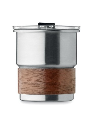 Gobelet publicitaire simple paroi 260 ml MATE Couleurs : argenté mat Matières : acier inoxydable recyclé livraison express 24h 4