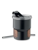 Gobelet publicitaire simple paroi 260 ml MATE Couleurs : noir Matières : acier inoxydable recyclé objet promotionnel éco-respons
